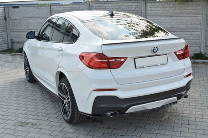 Diffusor Heckansatz passend für BMW X4 M Paket Carbon Look