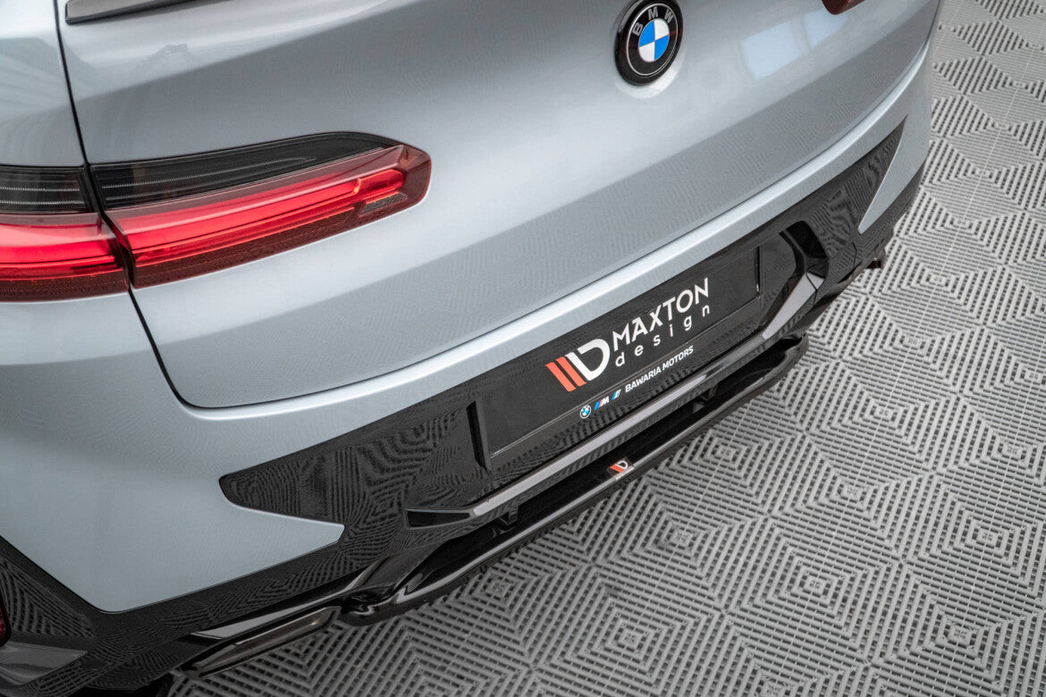 Diffusor Heckansatz passend für BMW X4 M-Paket G02 FL schwarz Hochglanz