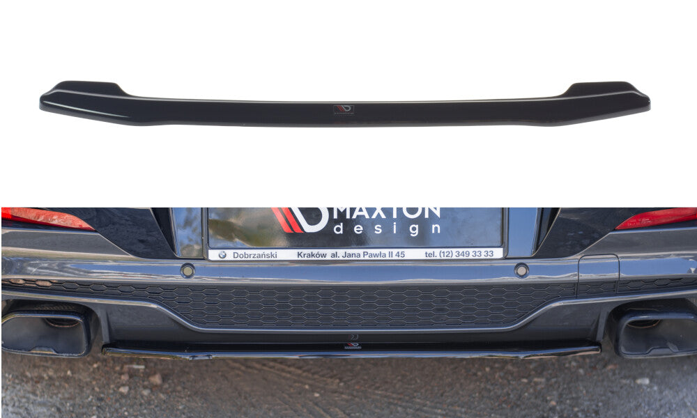 Diffusor Heckansatz passend für BMW X4 M40i G02 schwarz Hochglanz