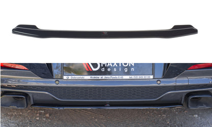 Diffusor Heckansatz passend für BMW X4 M40i G02 schwarz Hochglanz