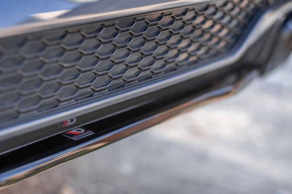 Diffusor Heckansatz passend für BMW X4 M40i G02 schwarz Hochglanz