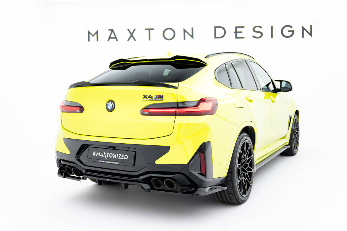 Diffusor Heckansatz passend für BMW X4M F98 FL schwarz Hochglanz