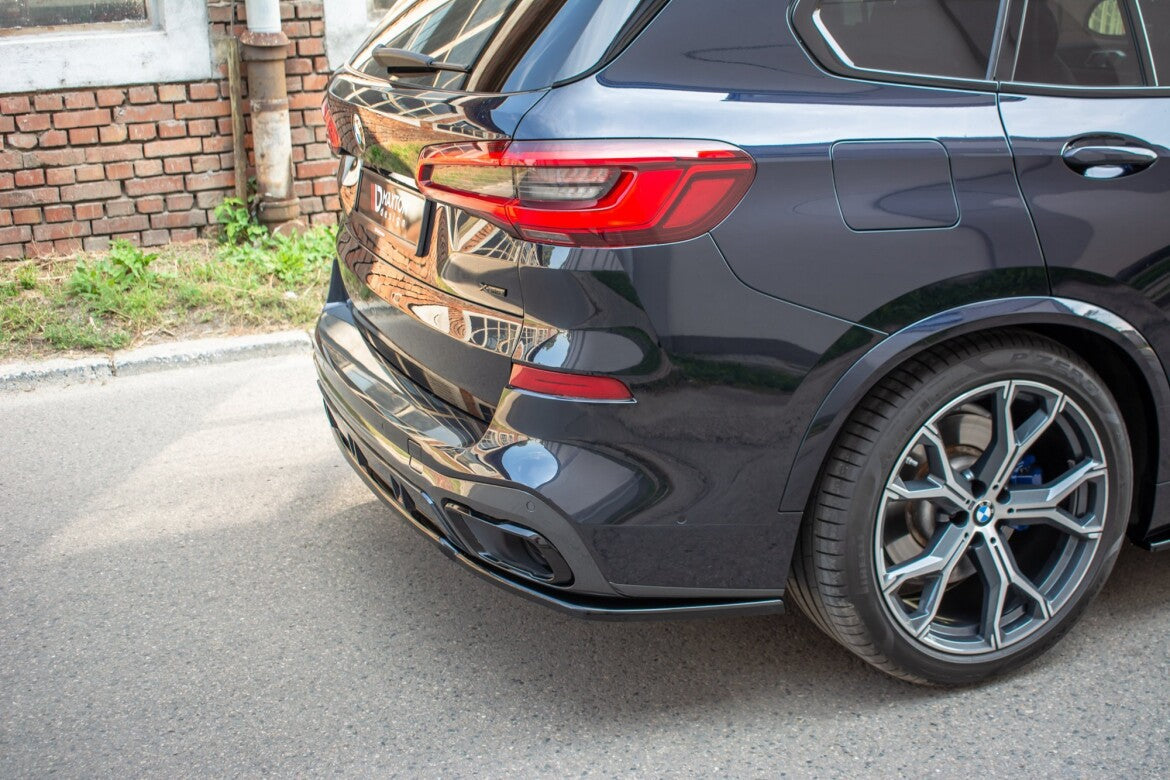 Diffusor Heckansatz passend für BMW X5 G05 M Paket schwarz Hochglanz