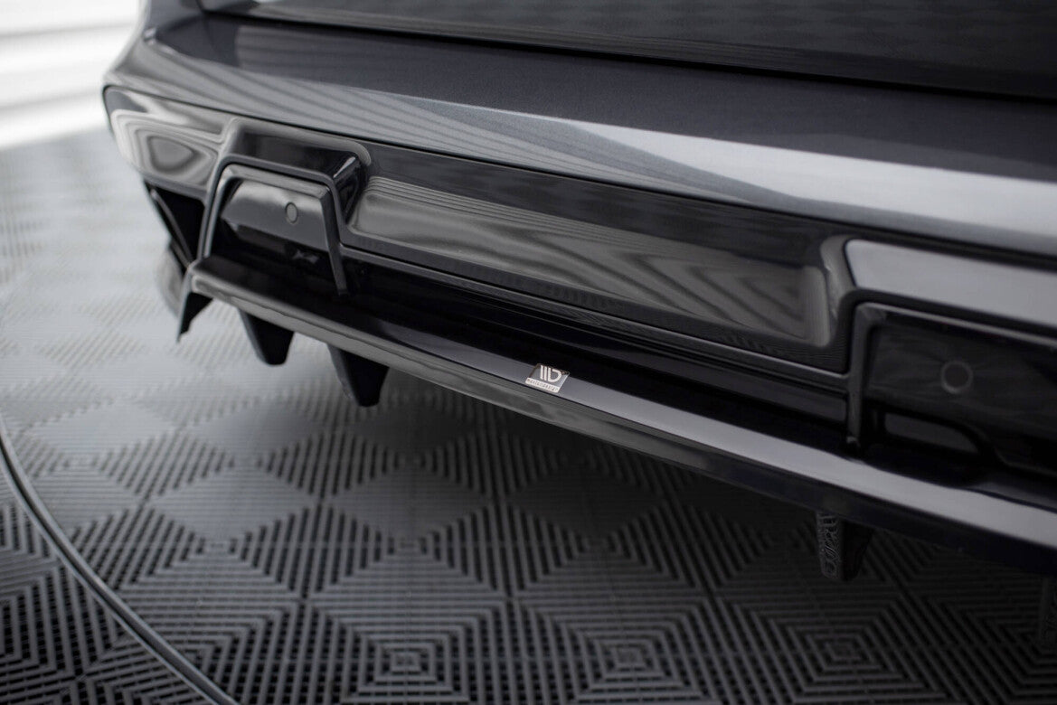 Diffusor Heckansatz passend für BMW X5 M F95 / F95 FL schwarz Hochglanz