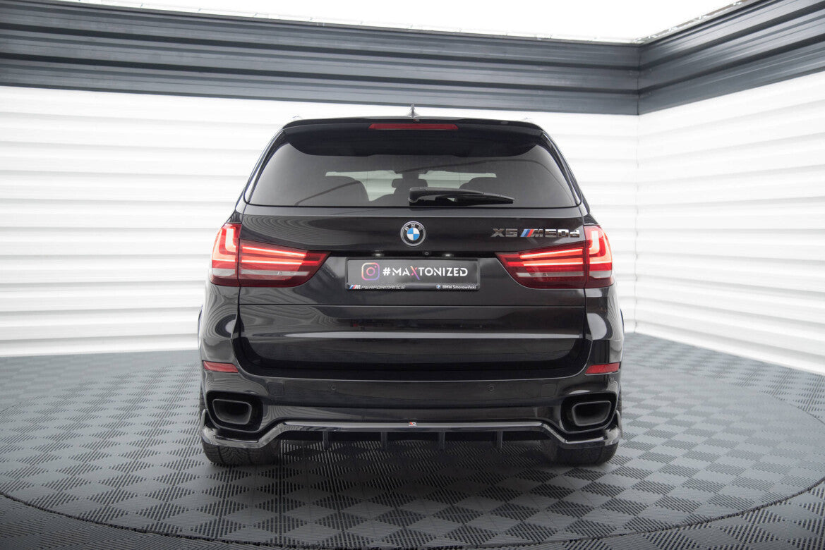 Diffusor Heckansatz passend für BMW X5 M-Paket F15 schwarz Hochglanz