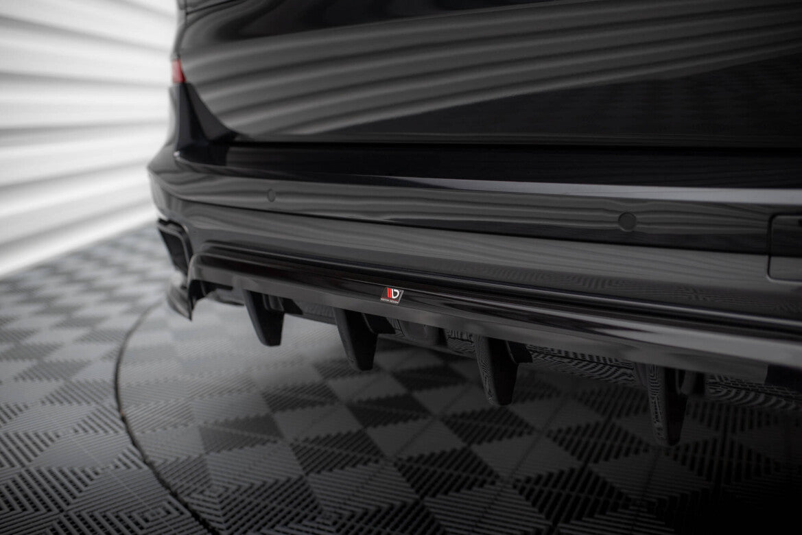 Diffusor Heckansatz passend für BMW X5 M-Paket G05 schwarz Hochglanz