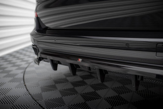 Diffusor Heckansatz passend für BMW X5 M-Paket G05 schwarz Hochglanz