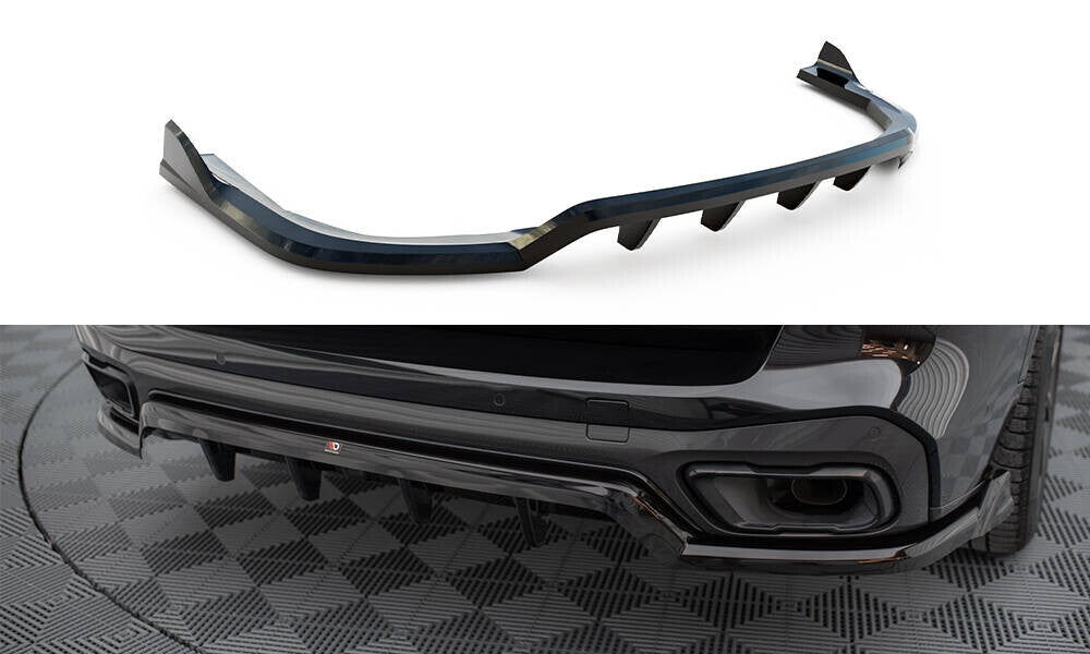 Diffusor Heckansatz passend für BMW X5 M-Paket G05 schwarz Hochglanz