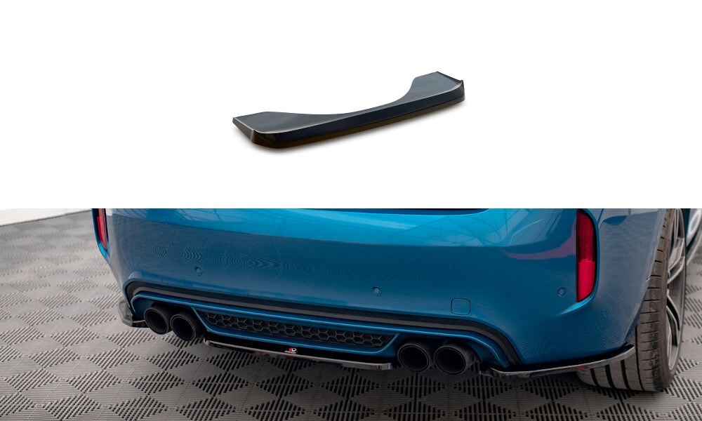 Diffusor Heckansatz passend für BMW X6 M F86 schwarz Hochglanz