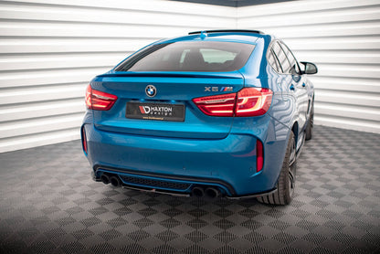 Diffusor Heckansatz passend für BMW X6 M F86 schwarz Hochglanz
