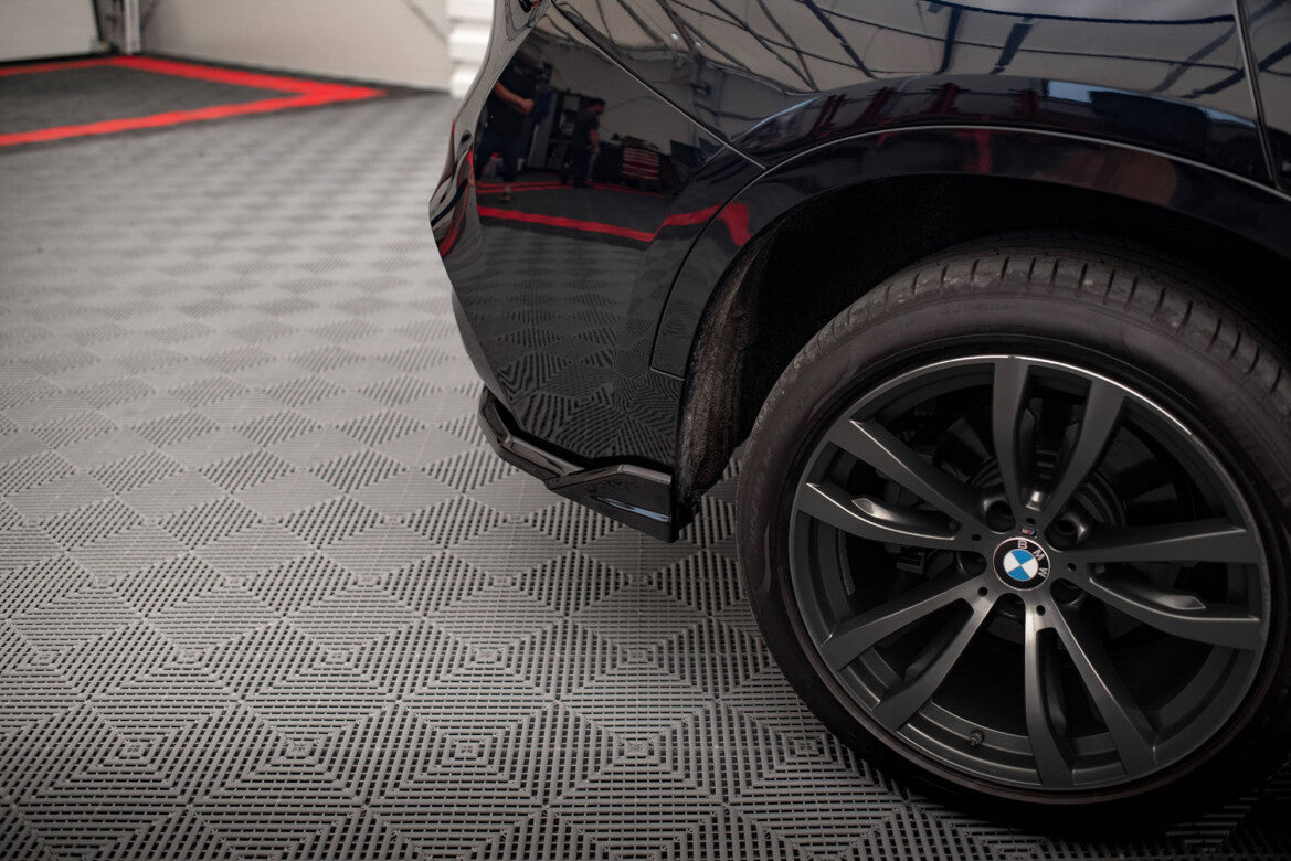 Diffusor Heckansatz passend für BMW X6 M-Paket F16 schwarz Hochglanz