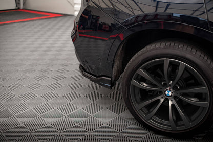 Diffusor Heckansatz passend für BMW X6 M-Paket F16 schwarz Hochglanz