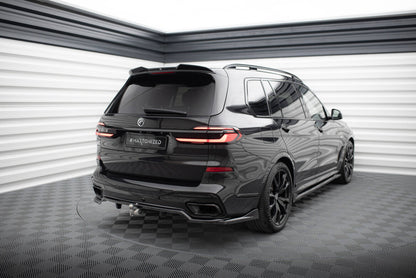 Diffusor Heckansatz passend für BMW X7 M-Paket G07 FL schwarz Hochglanz