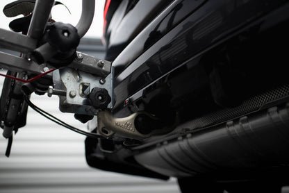 Diffusor Heckansatz passend für BMW X7 M-Paket G07 FL schwarz Hochglanz
