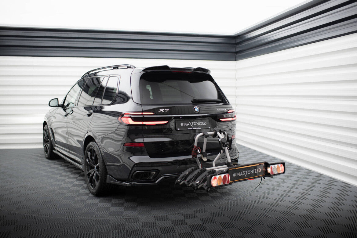 Diffusor Heckansatz passend für BMW X7 M-Paket G07 FL schwarz Hochglanz