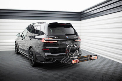 Diffusor Heckansatz passend für BMW X7 M-Paket G07 FL schwarz Hochglanz