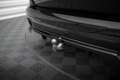 Diffusor Heckansatz passend für BMW X7 M-Paket G07 FL schwarz Hochglanz