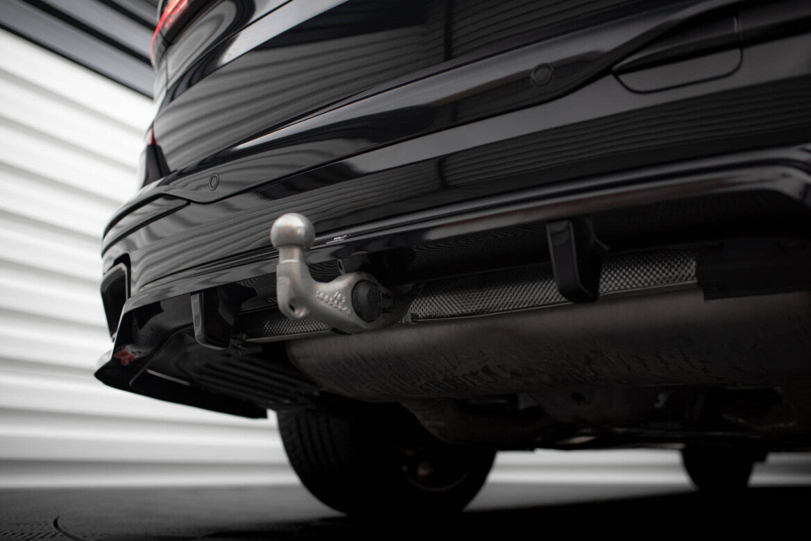 Diffusor Heckansatz passend für BMW X7 M-Paket G07 FL schwarz Hochglanz
