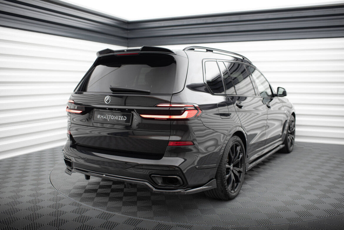 Diffusor Heckansatz passend für BMW X7 M-Paket G07 FL schwarz Hochglanz