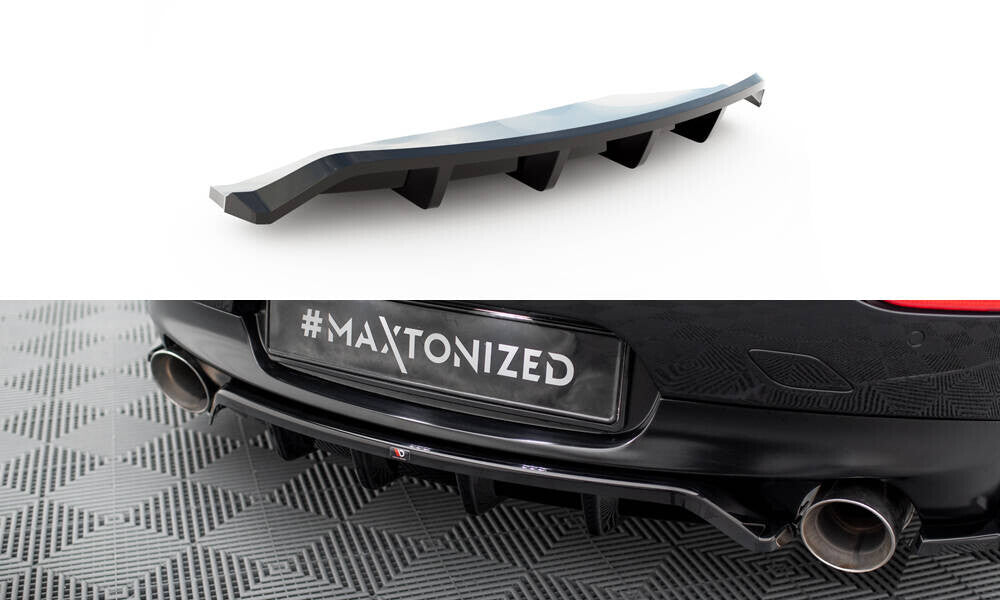 Diffusor Heckansatz passend für BMW Z4 M-Paket E89 FL schwarz Hochglanz