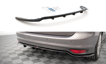Diffusor Heckansatz passend für Ford C-Max Mk2 schwarz Hochglanz