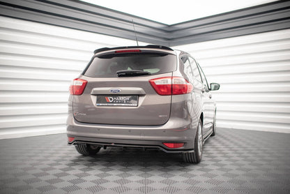 Diffusor Heckansatz passend für Ford C-Max Mk2 schwarz Hochglanz