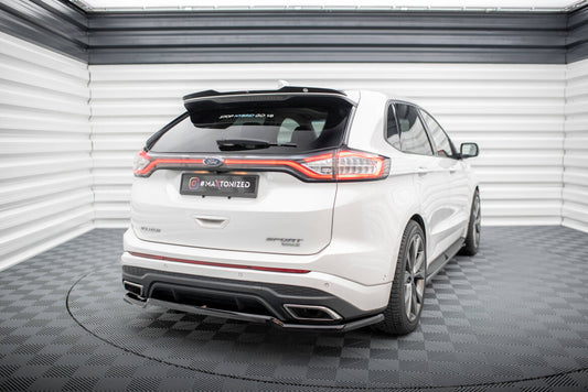 Diffusor Heckansatz passend für Ford Edge Sport Mk2 schwarz Hochglanz