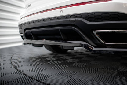 Diffusor Heckansatz passend für Ford Edge Sport Mk2 schwarz Hochglanz