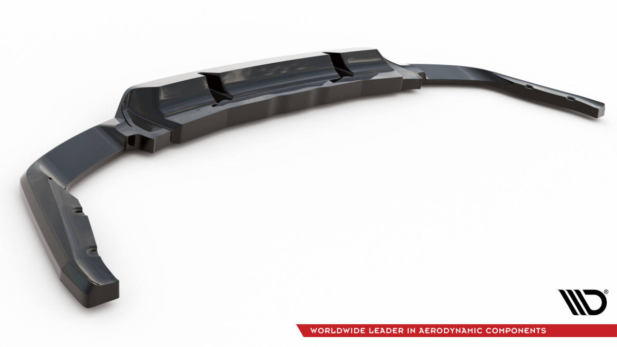 Diffusor Heckansatz passend für Ford Edge Sport Mk2 schwarz Hochglanz