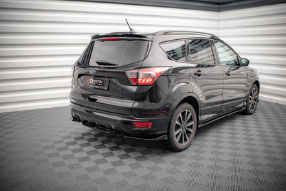 Diffusor Heckansatz passend für Ford Escape ST-Line Mk3 schwarz Hochglanz