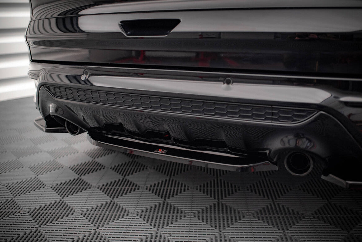 Diffusor Heckansatz passend für Ford Escape ST-Line Mk3 schwarz Hochglanz