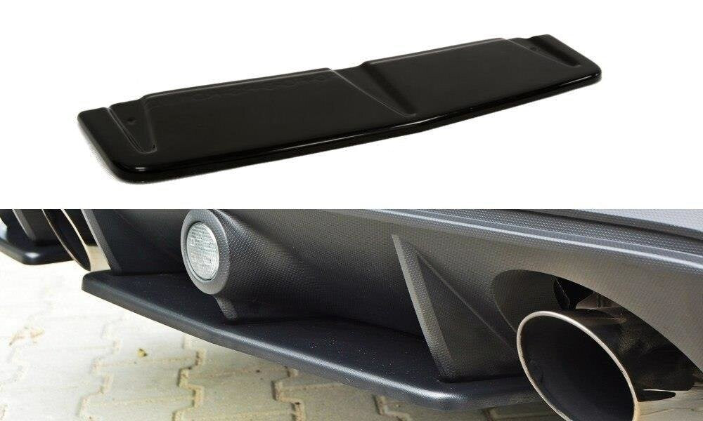 Diffusor Heckansatz passend für Ford Focus RS Mk3 schwarz Hochglanz