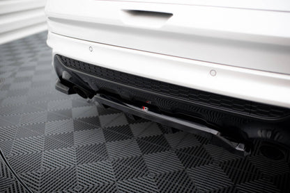Diffusor Heckansatz passend für Ford Kuga ST-Line Mk2 FL schwarz Hochglanz