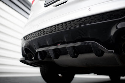 Diffusor Heckansatz passend für Ford Kuga ST-Line Mk2 FL schwarz Hochglanz
