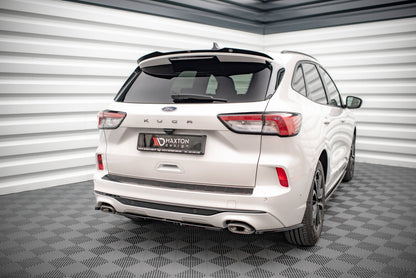 Diffusor Heckansatz passend für Ford Kuga ST-Line Mk3 schwarz Hochglanz