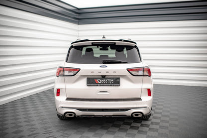 Diffusor Heckansatz passend für Ford Kuga ST-Line Mk3 schwarz Hochglanz