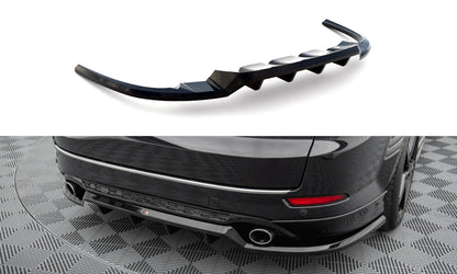 Diffusor Heckansatz passend für Ford Mondeo ST-Line Kombi Mk4 FL schwarz Hochglanz