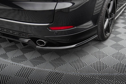 Diffusor Heckansatz passend für Ford Mondeo ST-Line Kombi Mk4 FL schwarz Hochglanz