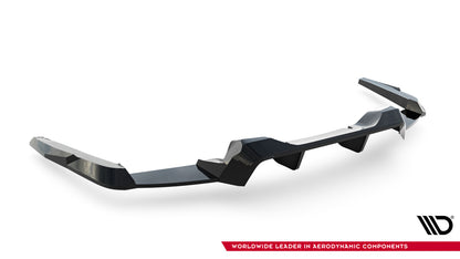 Diffusor Heckansatz passend für Ford Mustang Dark Horse Mk7 schwarz Hochglanz