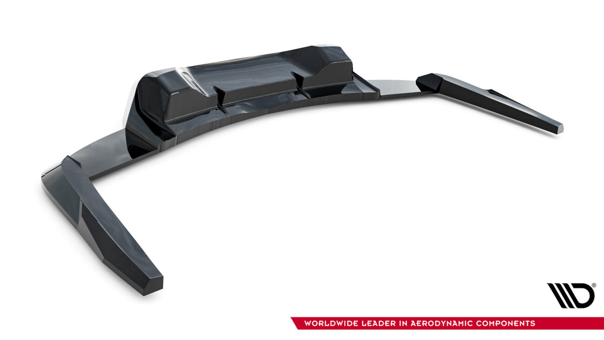 Diffusor Heckansatz passend für Ford Mustang Dark Horse Mk7 schwarz Hochglanz
