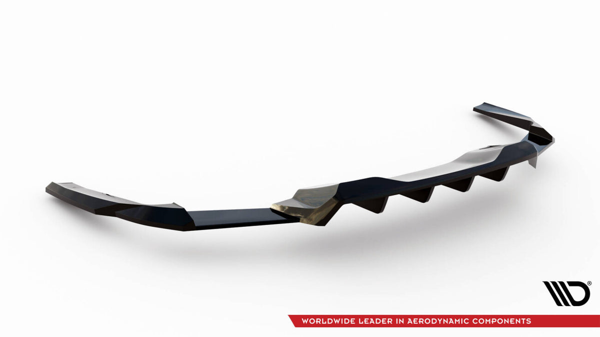 Diffusor Heckansatz passend für Ford Mustang GT Mk7 schwarz Hochglanz