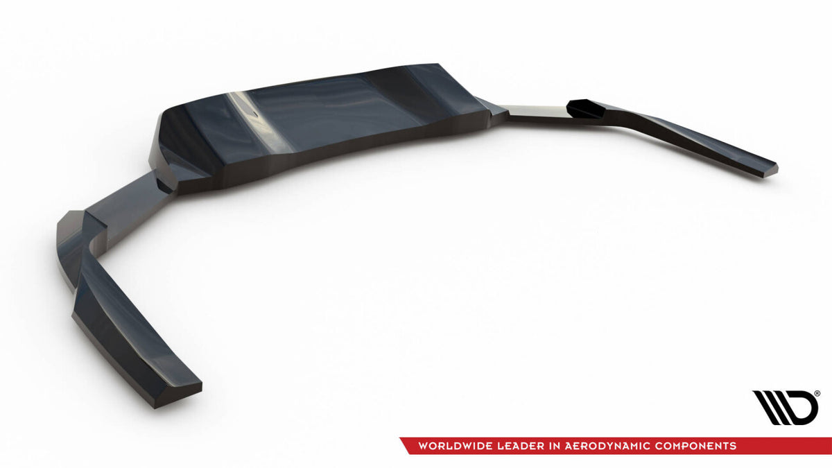 Diffusor Heckansatz passend für Ford Mustang GT Mk7 schwarz Hochglanz