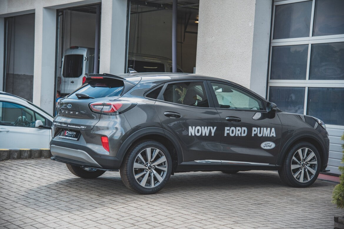 Diffusor Heckansatz passend für Ford Puma Mk1 schwarz Hochglanz