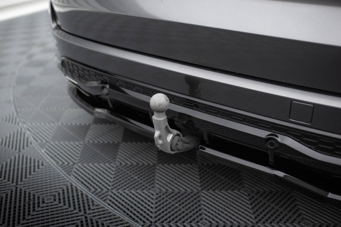 Diffusor Heckansatz passend für Ford S-Max ST-Line Mk2 FL schwarz Hochglanz