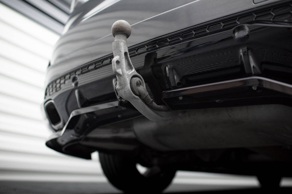 Diffusor Heckansatz passend für Ford S-Max ST-Line Mk2 FL schwarz Hochglanz