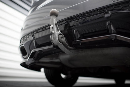 Diffusor Heckansatz passend für Ford S-Max ST-Line Mk2 FL schwarz Hochglanz