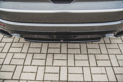 Diffusor Heckansatz passend für Ford S-Max Vignale Mk2 FL schwarz Hochglanz