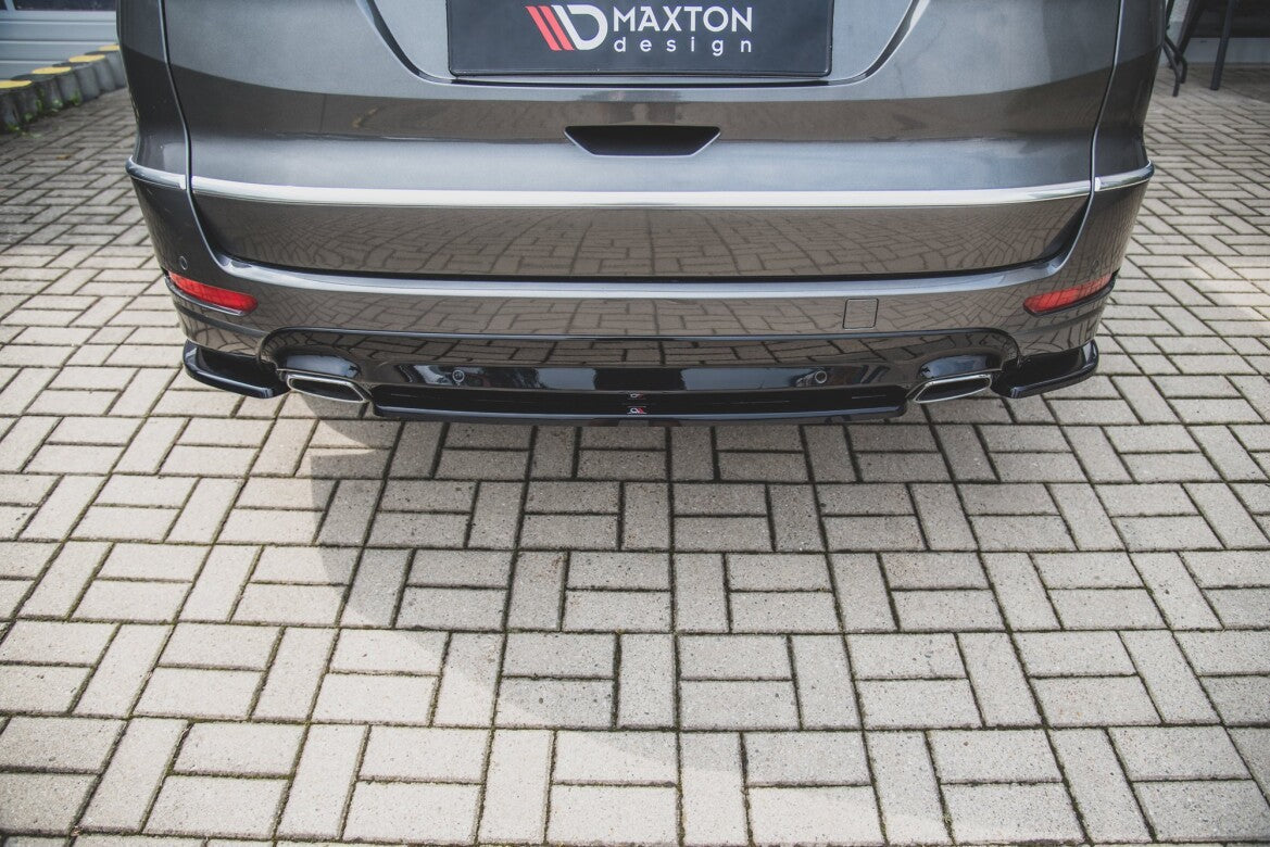 Diffusor Heckansatz passend für Ford S-Max Vignale Mk2 FL schwarz Hochglanz