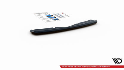Diffusor Heckansatz passend für Ford S-Max Vignale Mk2 FL schwarz Hochglanz