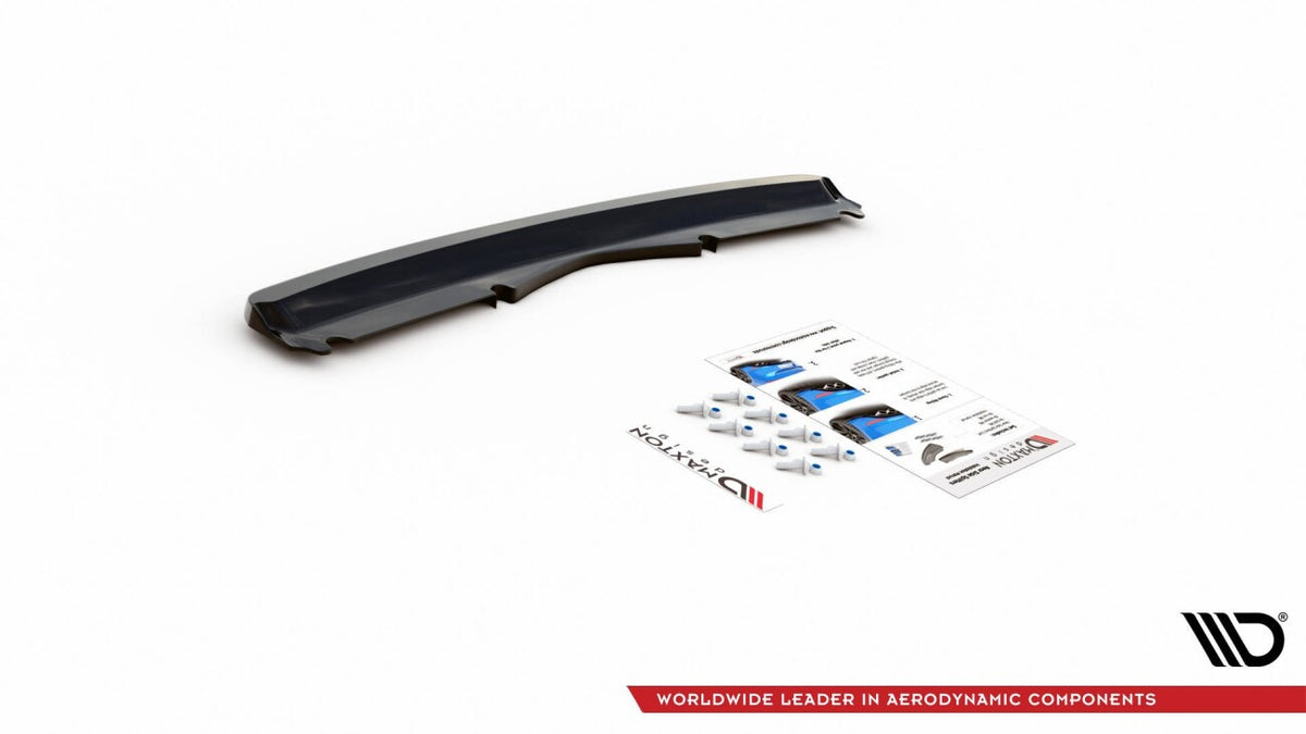 Diffusor Heckansatz passend für Ford S-Max Vignale Mk2 FL schwarz Hochglanz